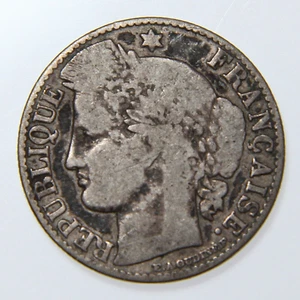 1887 France 50 Centimes -3072- - Picture 1 of 2