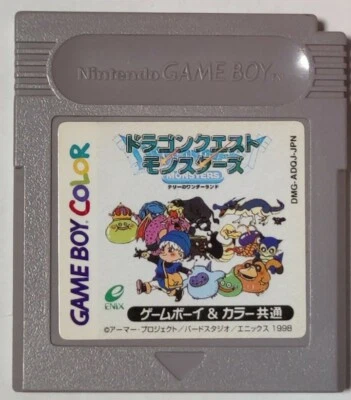 Gameboy Color GBC Dragon Quest Monsters Cartridge Japan Import US Seller WORKS - Image 1 of 4