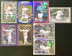BRYAN DE LA CRUZ 2025 Topps Series 1 PALM TREES #333 - Atlanta Braves Mix Lot 8 - Picture 1 of 14