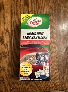 TURTLE WAX T240KT HEADLIGHT LENS RESTORER CLEANER FULL KIT NEW SEALED FAST SHIP - Picture 1 of 4