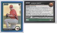 2010 Bowman Draft Chrome Blue Refractor /199 Jordan Smith #BDP68 Rookie RC