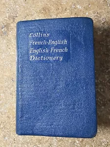 COLLINS FRENCH ENGLISH DICTIONARY GEM - RUDLER, ANDERSON -1953 - PAPERBACK MINI - Picture 1 of 6