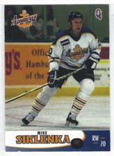 1999-00 Hampton Roads Admirals (ECHL) Mike Siklenka