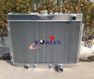 4 Row Radiator 1967-1970 Ford Mustang/Fairlane/Ranchero/Mercury Cougar/XR7 68 69 - Foto 1 di 5