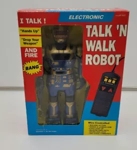 Robot Electronico Talk N Walk Robot Radioshack 90s - Picture 1 of 4