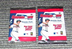 Lot of 2 MLB Showdown 2000 Card Game 1st Edition Sealed Booster Packs - Picture 1 of 2