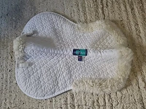 Nuumed Griffin Hi-Wither Wollflor gefüttert 1/2 Pad. Weiß, große Größe (Ref.296G) - Bild 1 von 5