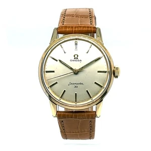 Omega 135.003-62-SC Seamaster 30 Goldpl. HAZ-Kaliber 286 aus 1962 - Imagen 1 de 5