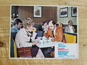 LAST OF THE RED HOT LOVERS-11" x 14" LOBBY CARD-'72-ALAN ARKIN,SALLY KELLERMA*19