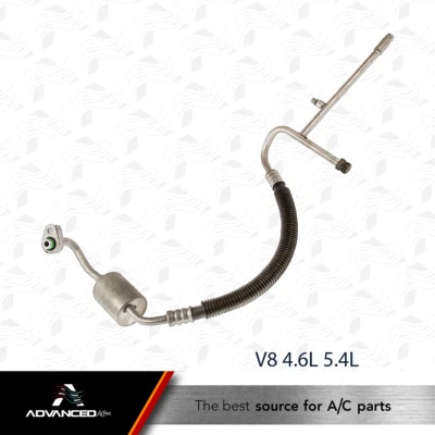 Línea de descarga de aire acondicionado compatible con: Ford F150 2007-2008 / Lincoln Mark LT V8 4,6 L 5,4 L Foto 1 de 2