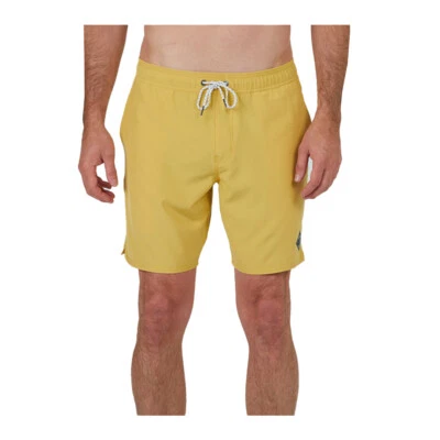 Salty Crew "Lowtide" Elastic Boardshort (Seaweed) Swim Trunks Shorts - Image 1 of 2