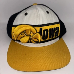 Iowa Hawkeyes Hat - Snapback Cap  Big Logo Wool Blend Embroidered Zephyr - Picture 1 of 5