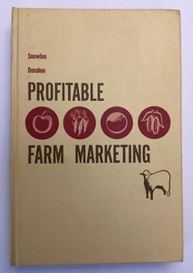 Vintage Profitable Farm Marketing By Snowden & Donahoo Farming Agriculture 1960 - Picture 1 of 11