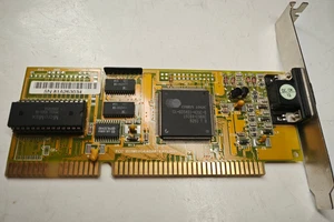 16 Bit ISA VGA Card Cirrus Logic CL-GD5401 256 KB RAM - Picture 1 of 3