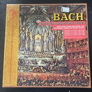 Bach The Four Orchestral Suites 1974 SQN VG+ 2xlp- - Bild 1 von 4