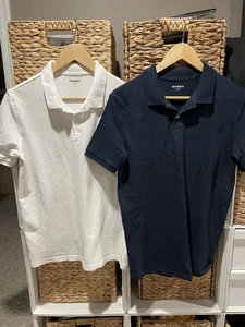 Boys Classic Polo Shirts-Back to School Collared Uniform Shirts-Size 14/16 - Picture 1 of 9