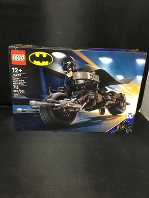 Auténtica figura de construcción LEGO BATMAN y bicicleta Bat-Pod (76273) 713 piezas Foto 1 de 3