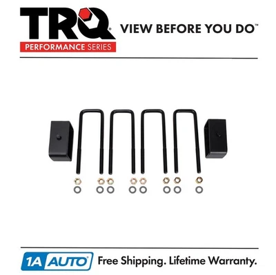Kit de pernos espaciadores niveladores de elevación trasera TRQ de 2" para Chevy GMC Sierra Silverado 1500 Foto 1 de 4