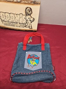 Arthur B.H. Smith Jeanstasche 1997 mit Schlüsselanhänger PBS - Bild 1 von 11