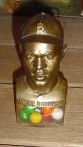 Busto caramelle anni '50 Petitto Studio Jackie Robinson - Brooklyn Dodgers - completo! - Foto 1 di 8