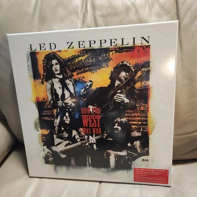 Juego de caja sellado Led Zeppelin How The West Was Won Estados Unidos Foto 1 de 3