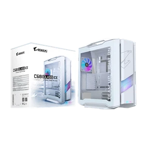 Gigabyte Mechanical Carving AC601G ICE Gaming Case - Picture 1 of 9