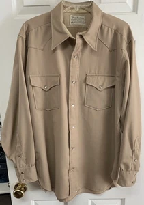 PENDLETON 100% WOOL SNAP-FRONT WESTERN CANYON SHIRT MENS SIZE L EXCELLENT COND  - Picture 1 of 7