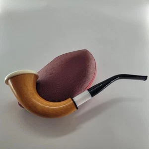 9mm filtered Genuine Natural GOURD Calabash Block Meerschaum Pipe handmade CPW10 - Picture 1 of 22