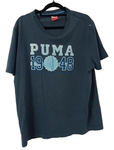 Puma XL Round Neck Shirt Blue - Picture 1 of 3