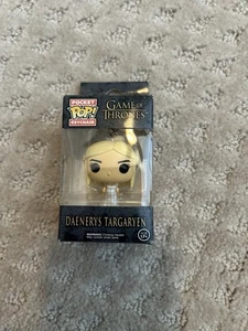 Pocket Pop! Keychain Game of Thrones Daenerys Targaryen in Silver Dress! New! - Picture 1 of 3