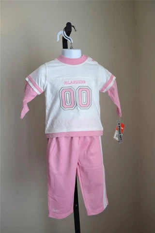 NEW-DIRTY New York Islanders Reebok Shirt and Pants Set INFANTS 12 MONTHS 34MJ Cover
