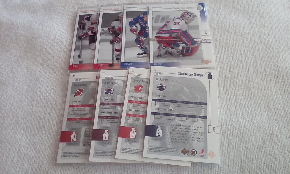 2001-02 UD Stanley Cup Champs. Partial Set. You pick the cards you need/want. - Image 1 of 1