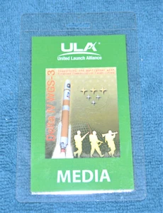 NASA United Launch Alliance Delta IV WGS-3 launch badge - Picture 1 of 1
