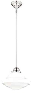 CLEARANCE OVERSTOCK Kitchen Island Medium Pendant Light Fixture Satin Nickel - Picture 1 of 2
