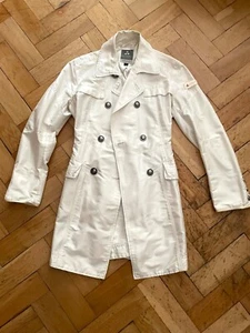 Peuterey Damen Sommer Trench/Kurzmantel mit Gürtel, Original ,weiss, Gr.M/40 - Bild 1 von 7