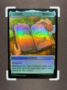 LÁMINA TOKEN Volo's Journal - 018/020 - Commander Legends CLB Magic The Gathering - Imagen 1 de 1