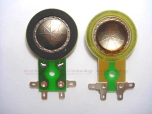 2 pezzi bobina vocale 25,5 mm corno tweeter diaframma pellicola titanio altoparlante rame - Foto 1 di 5