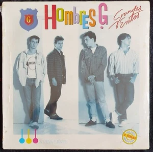 HOMBRES G " GRANDES EXITOS " 1986 LP (STILL UNOPENED) - Picture 1 of 2