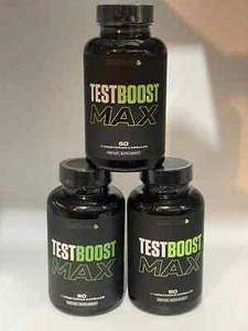 3x TEST BOOST Max Sculptnation Testosterone Build Muscle Men Fat weight Loss - Picture 1 of 5