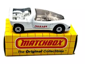Matchbox n. 49 Peugeot Quasar White Racer come nuove in scatola originale - Foto 1 di 7