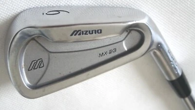 Mizuno MX-23 6 iron with Dynamic Gold Lite R300 regular flex steel shaft 2d flat - Image 1 of 4
