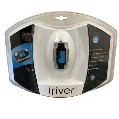 iRiver T30 512mb MP3 Player - New Sealed - Image 1 of 4