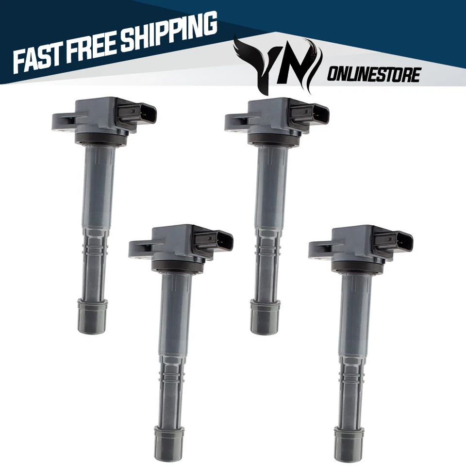 Bobinas de encendido Qty4 para Acura TSX 2004-08 2,4 L Acura RDX 2007-12 2,3 L L L4 UF417 Foto 1 de 4