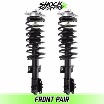 Front Pair Complete Struts Coil Springs for 1998-2000 Volvo S70 - Изображение 1 из 4