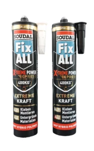 Soudal Fix All X-treme Power Kraft Xpress Montagekleber Universalkleber Stark - Bild 1 von 14