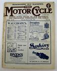 Motor Cycle 24 Feb 1921 Motorcycle Magazine Moto Guzzi Test Paris-Nice Trial