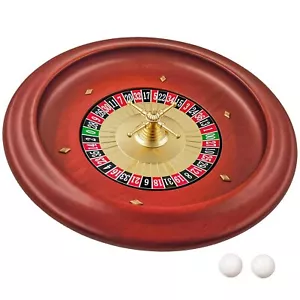 Juego de ruleta de madera ruso, juego de ruedas de ruleta de 11 pulgadas, mesa de juego de casino,... - Imagen 1 de 7