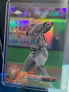 Topps Chrome 2018 - #156 Zack Greinke - rifrattore - Foto 1 di 4