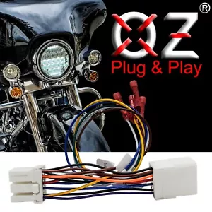 Wiring Harness Tap Harley TRAILER Lights LED Tail BRAKE Running Turn Signals FL - Picture 1 of 6