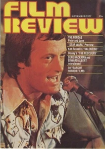Revista de reseñas de películas Peter Fonda portada Star Wars vista previa Barbara Carrera 1977 - Imagen 1 de 2